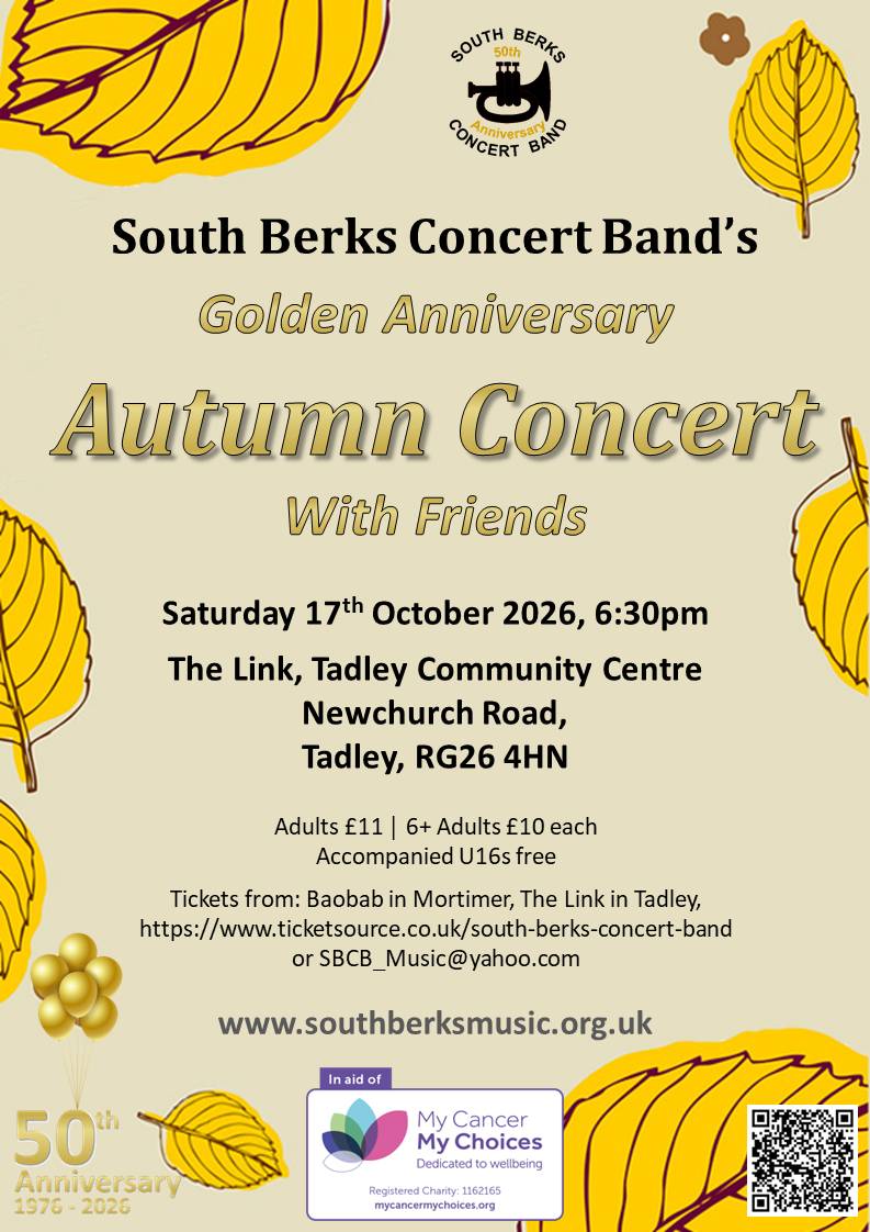 Autumn concert poster 2026